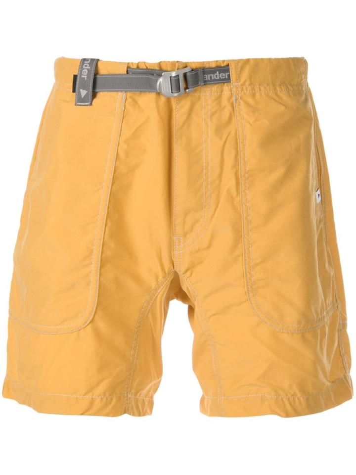 And Wander Short Climbing Shorts - Yellow