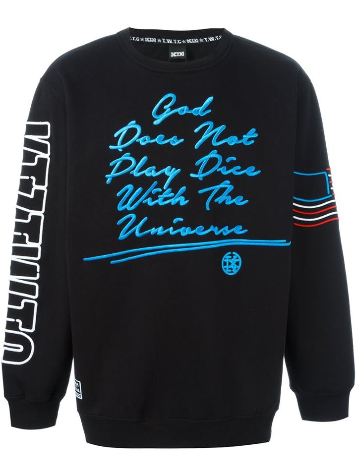 Ktz 'god' Print Sweatshirt