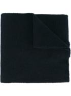 Inverni Knitted Scarf, Women's, Blue, Cashmere