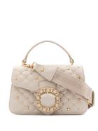 Liu Jo Studded Quilted Top Handle Bag - Neutrals