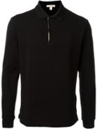 Burberry Brit Longsleeved Polo Shirt, Men's, Size: Xxxl, Black, Cotton
