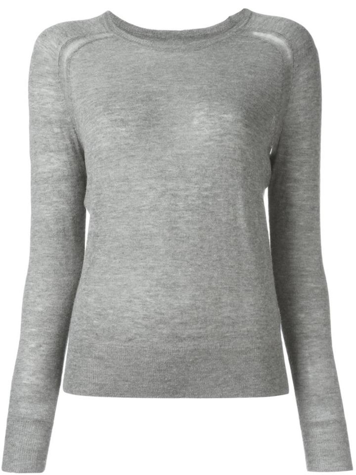 Isabel Marant Étoile 'foty' Jumper, Women's, Size: 36, Grey, Polyamide/alpaca/merino