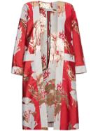Beau Souci Red Silk Robe Kimono
