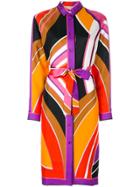 Emilio Pucci Printed Shirt Dress - Multicolour