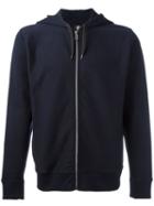 Ps By Paul Smith Zip Hoodie, Men's, Size: Large, Blue, Cotton