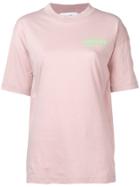 Ambush Contrast Logo T-shirt - Pink
