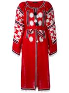 Vita Kin Embroidered Shirt Dress