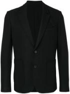 Paul Smith Sequin Lapel Suit Jacket - Black