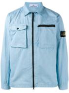 Stone Island Overshirt Jacket - Blue