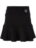 Kenzo Mini Tiger Skater Skirt, Women's, Size: Small, Black, Cotton