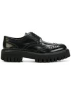 Dolce & Gabbana Ridged Sole Brogues - Black