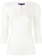 Ralph Lauren Ribbed Jumper - White