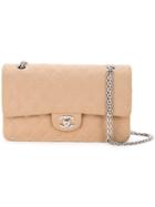 Chanel Vintage Quilted Double Flap Shoulder Bag - Brown