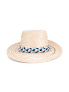 Yosuzi 'sirena' Hat, Women's, Size: 57, Brown, Wool/straw