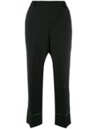 Nº21 High-waisted Trousers - Black