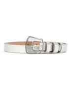 B-low The Belt Metallic Thin Belt