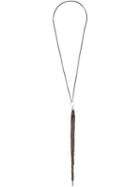 Ann Demeulemeester Knotted Tassel Necklace