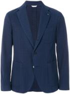 Manuel Ritz Check Blazer - Blue