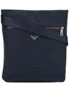 Armani Jeans - Cross Body Bag - Men - Polyamide/polyester/polyurethane - One Size, Blue, Polyamide/polyester/polyurethane