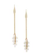 Isabel Marant Embellished Drop Earrings - Gold