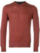 Dell'oglio Plain Sweatshirt - Brown