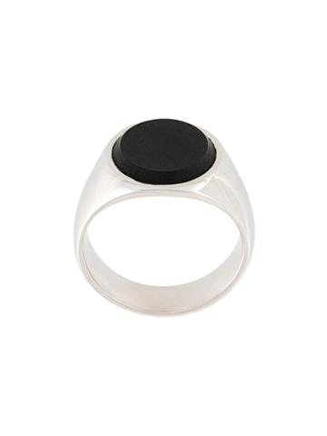 Tom Wood 'oval' Ring - Metallic