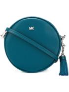 Michael Michael Kors Mercer Circle Crossbody Bag - Blue