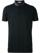 Lanvin Silky Collar Polo Shirt - Black