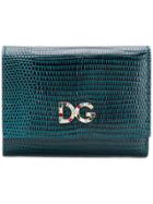 Dolce & Gabbana Small Logo Wallet - Blue