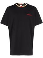 Burberry Jayson Cotton T-shirt - Black