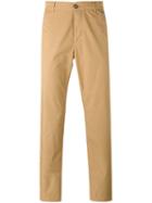 Kenzo Straight Leg Trousers, Men's, Size: 46, Brown, Cotton