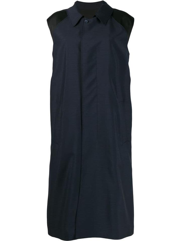 Maison Margiela Spliced Shirt Midi Dress - Blue