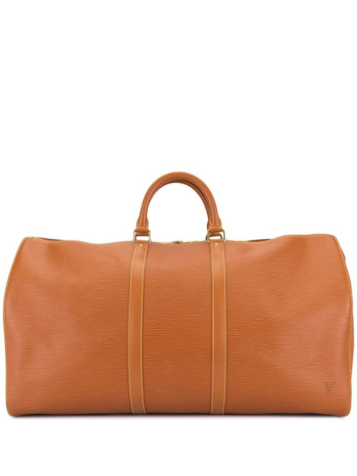 Louis Vuitton Pre-owned 1999s Keepall 55 Weekender Bag - Brown
