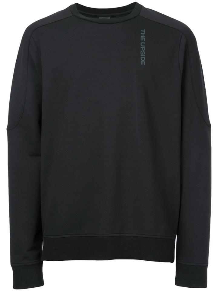 The Upside Clean And Mean Crew Neck Sweatshirt - Black
