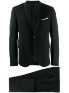 Neil Barrett Narrow Lapel Suit - Black