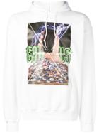 Tigran Avetysian Logo Print Hoodie - White