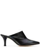 Agl Pointed Toe Mules - Black