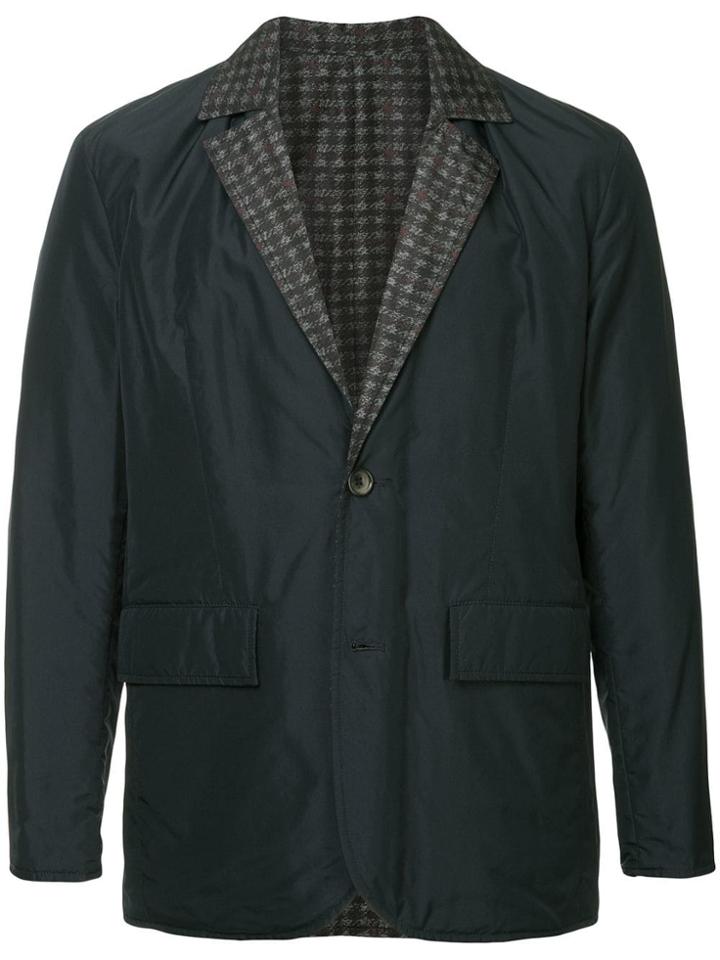 Cerruti 1881 Checked Lining Blazer - Blue