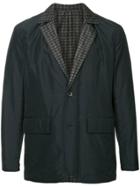 Cerruti 1881 Checked Lining Blazer - Blue