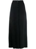 Giorgio Armani Pre-owned 1990's A-line Maxi Skirt - Black