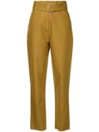 C & M Paper Bag Trousers - Brown