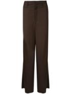 Lemaire Wide Leg Trousers - Brown
