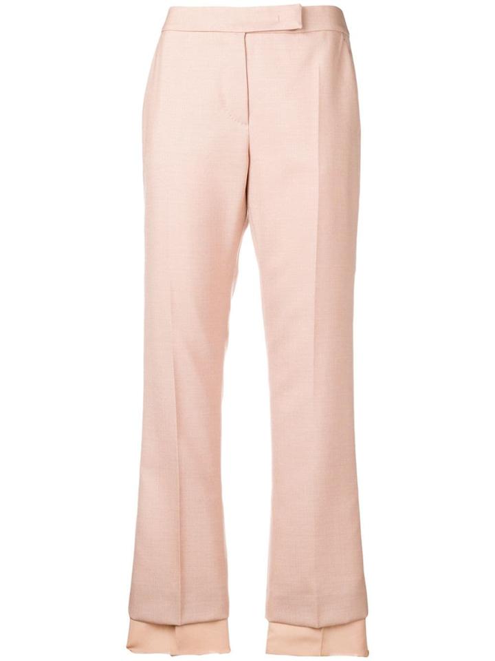 Max Mara Regular Fit Trousers - Pink