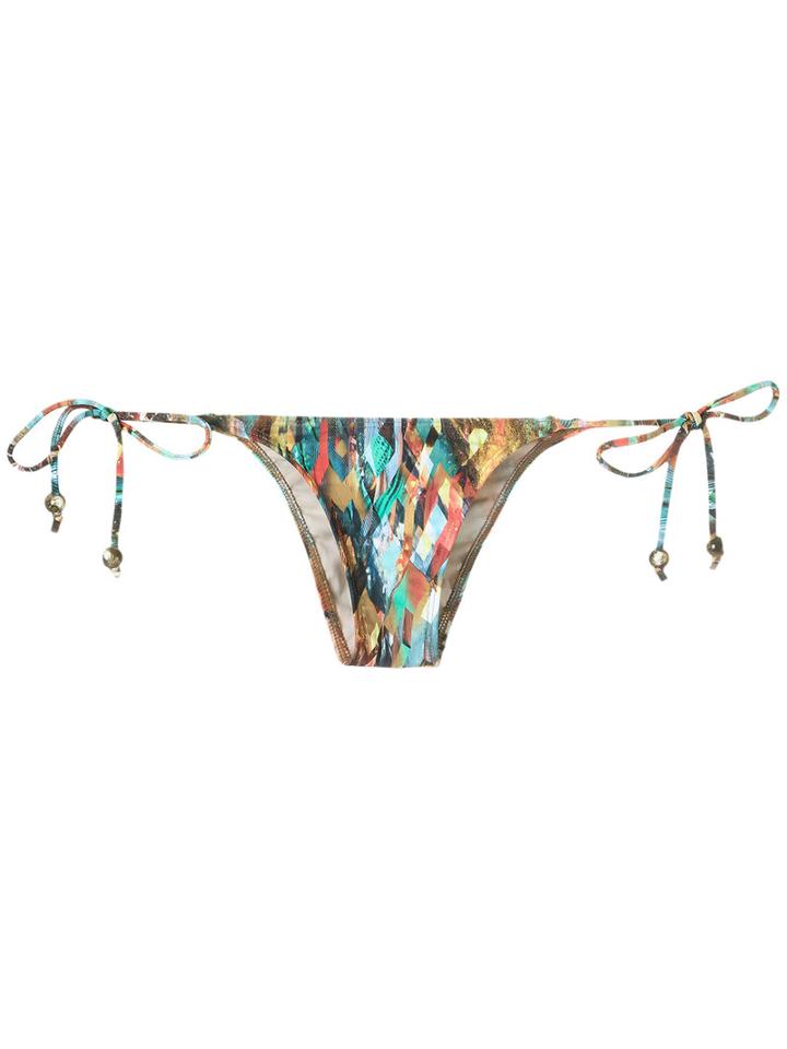 Lygia & Nanny - Bikini Bottoms - Women - Polyamide/spandex/elastane - 38, Women's, Yellow/orange, Polyamide/spandex/elastane