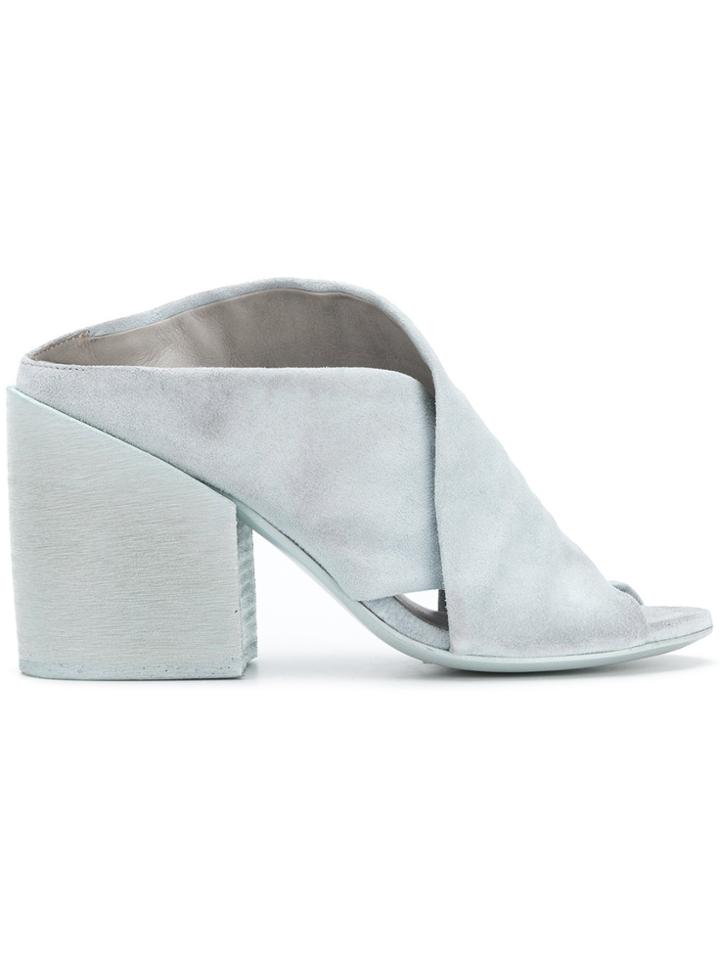 Marsèll Chunky Style Mules - Blue