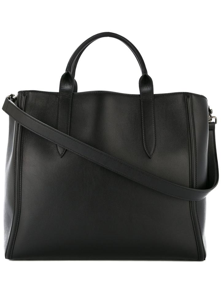 Ann Demeulemeester Open-top Tote Bag - Black