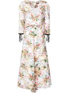 Hellessy Floral Flared Dress - Multicolour