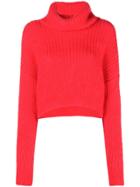 3.1 Phillip Lim Turtleneck Sweater - Red