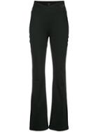 Marc Cain High Waist Straight Leg Sports Trousers - Black