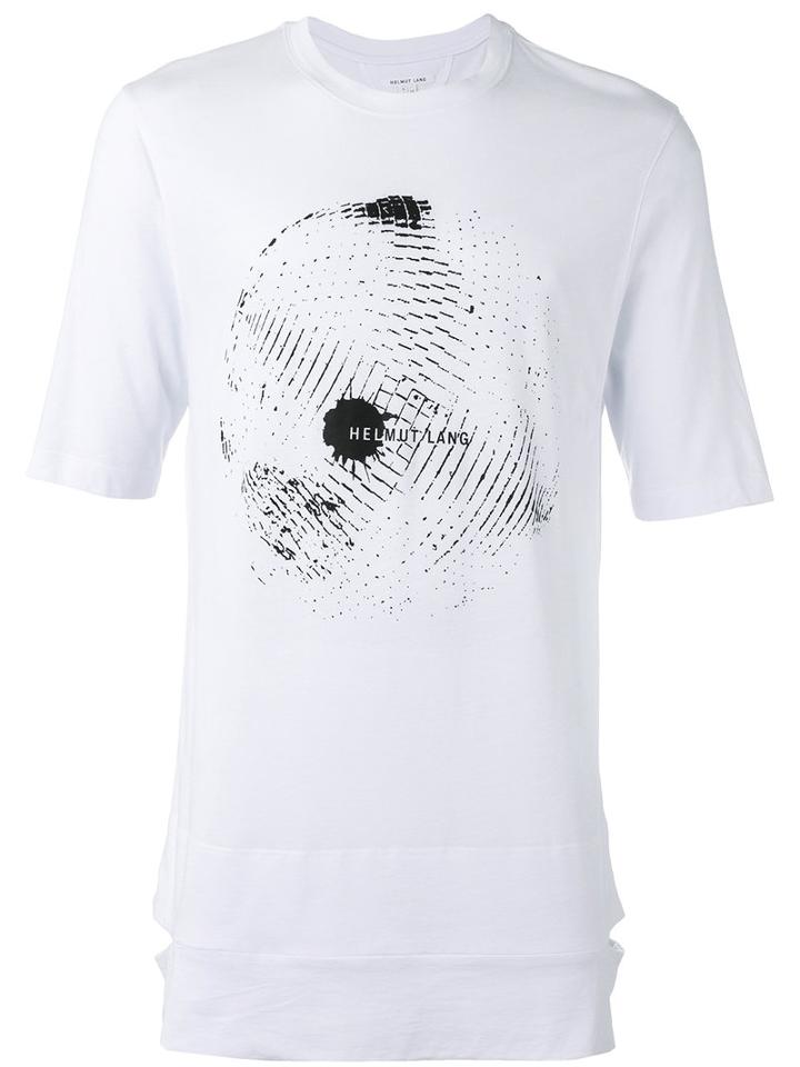 Helmut Lang - Disco Ball T-shirt - Men - Cotton/modal - Xl, Red, Cotton/modal